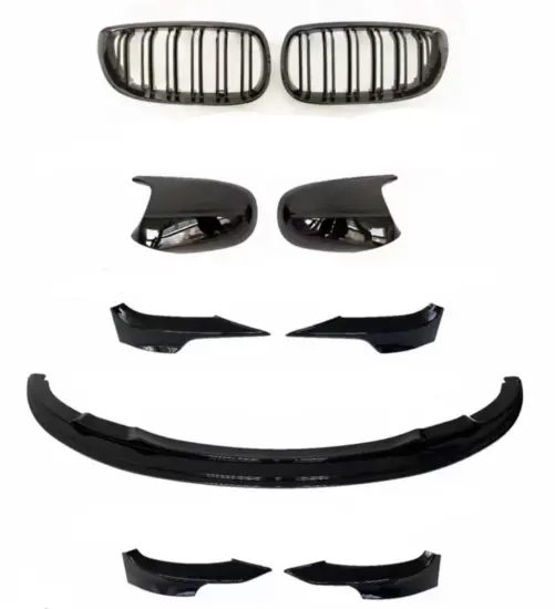 Blackening Kit for 05-12 BMW M3/M4 Grille, Front Lip, Rear Lip, and Rear Wing - E92/E93 Modification