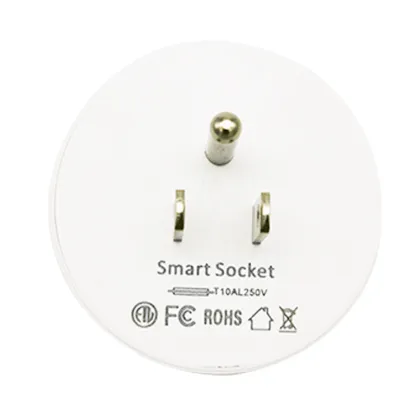 OEM Custom Design WiFi Outlet Amazon Home Alexa Smart Plug Socket