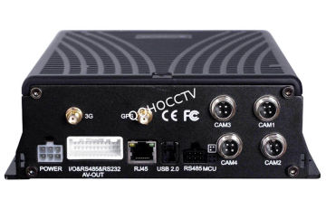 4-ch Hdd Mobile Dvr(1tb Hdd) With Gps,3g Wifi,remote Live View For Ipad / Iphone And Android In Realtime