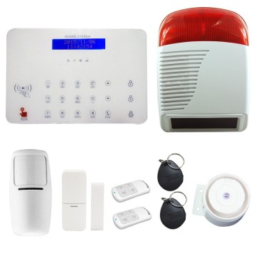 2016 innovative product Wireless GSM SMS rfid tag alarm system for homes