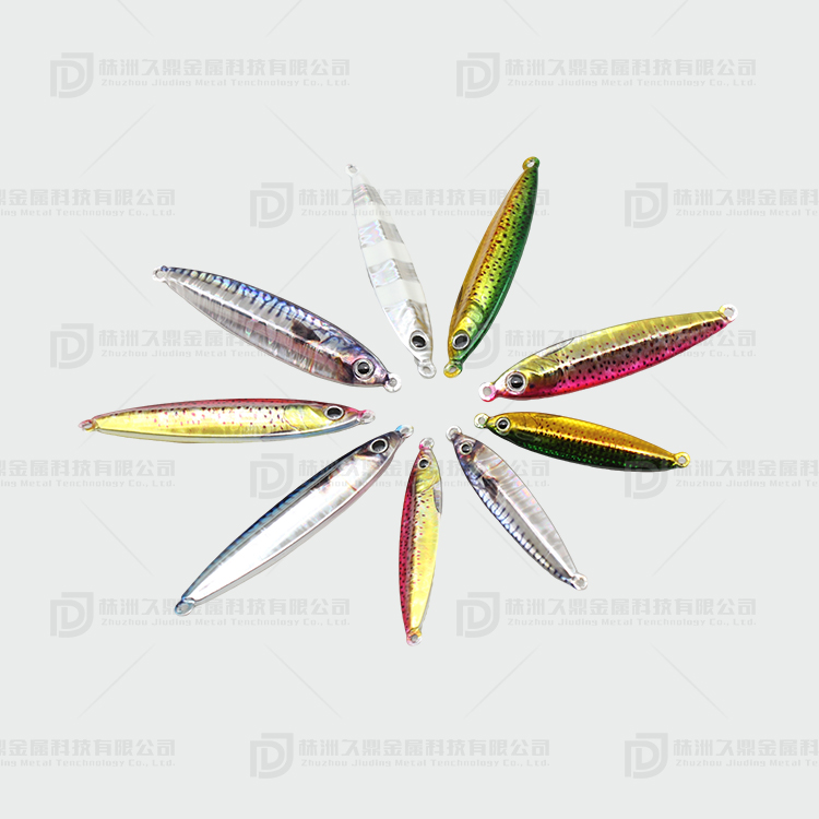 Tungsten alloy fishing lures 