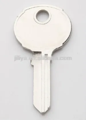 best price excellent quality Vale brass blank key with nickel plated