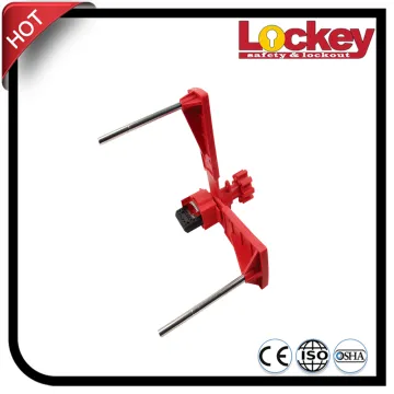 Universal Valve Lockout with Double Blocking Arms