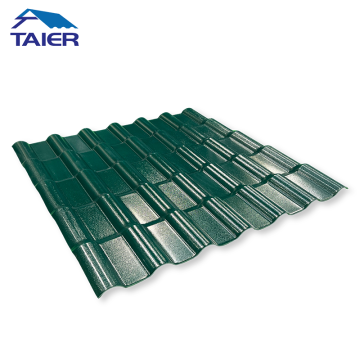 Tegole in PVC sintetico ASA resistenti alla corrosione