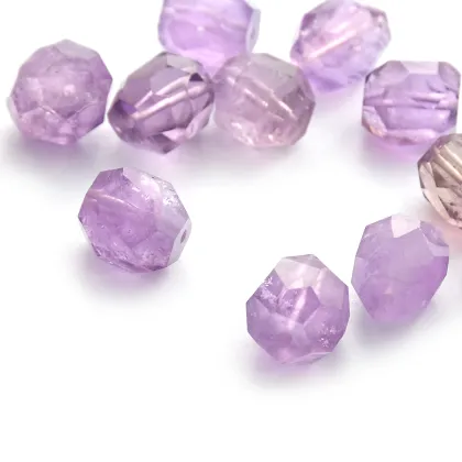 Wholesale Natural Amethyst Crystal Semi finished products