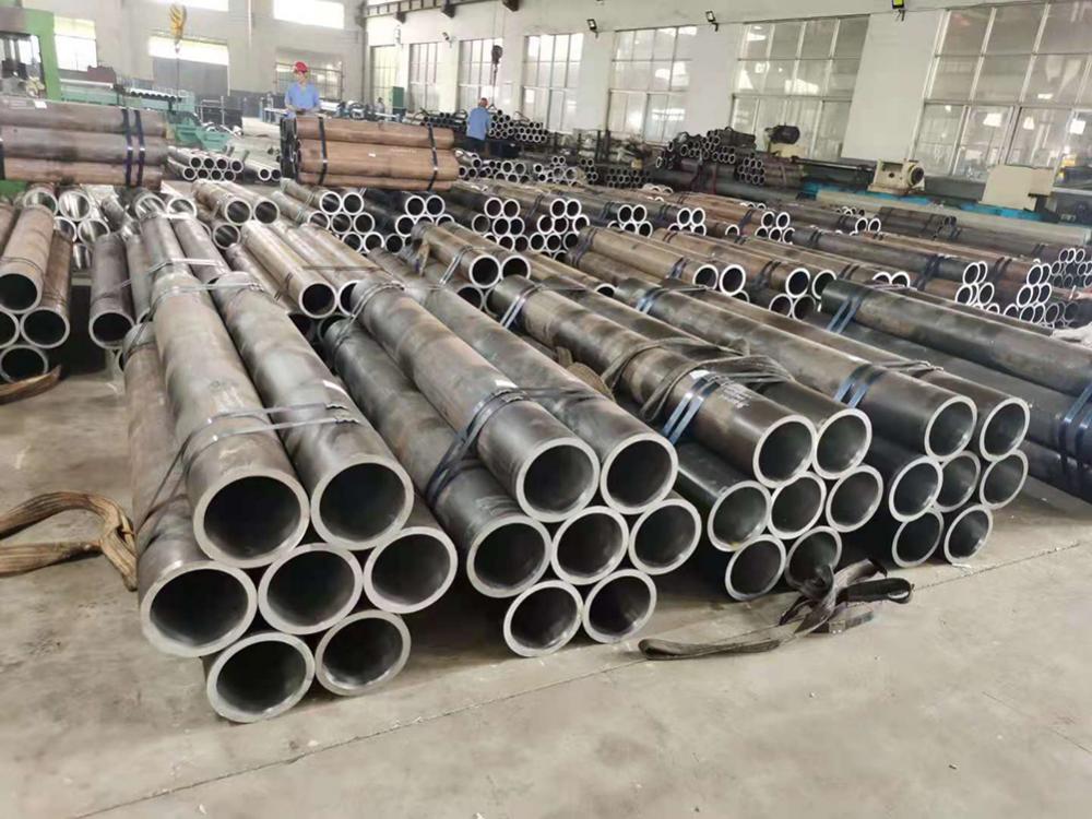 S45C cold drawn seamless steel tube for honing