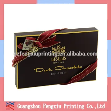 Custom lovely design chocolate gift box cardboard box chocolate box