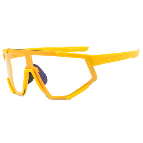 Black Photochromic Sunglasses: Day & Night Cycling Sports Goggles with UV Protection for Men and Women