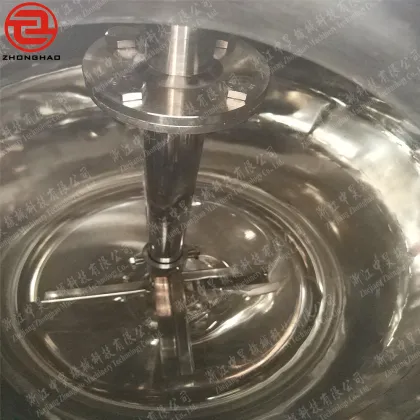 Stainless Steel Flange Seal Mixing Tank Paddle Mixer for Soy Milk and Natto Soybean Making