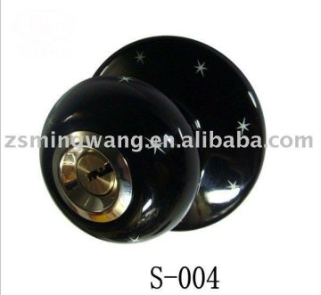 black ceramic lock S-004
