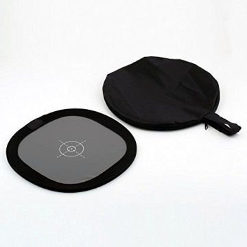 Lightdow 18% Grey Card Photo Reflector - Αναφορά ισορροπίας λευκού, 30cm ξεδιπλώθηκε