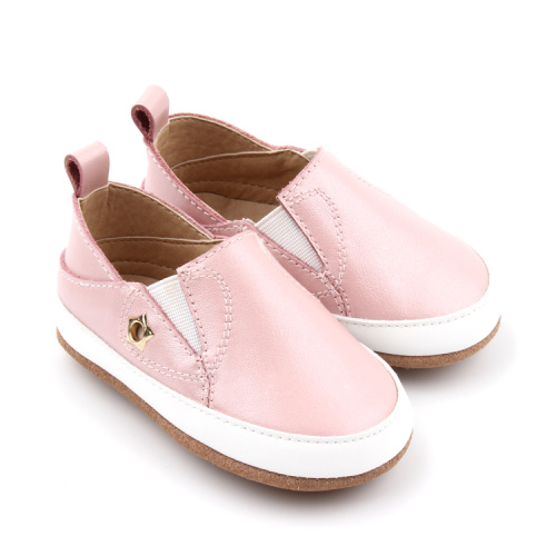 Scarpe casual da bambino unisex in morbida pelle slip-on