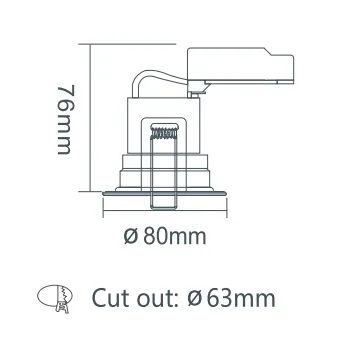 Modern Round Recessed Led Downlight