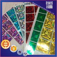 Pet 3d hologram sticker high quality labels