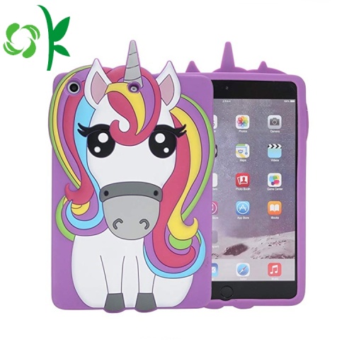 Fesyen Unicorn Tablet silikon Melindungi Kes Tablet-PC Cover