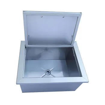 Professional Factory Made Recessed Ice Box Cooler High Quality Recessed Ice Box Cooler
