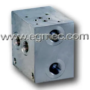 D03 Size6 Rexroth Standard Hydraulic Control Valve Manifold 