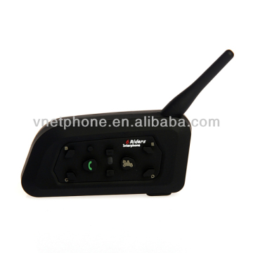 6 riders 1200M wireless full duplex walkie talkie helmet headset