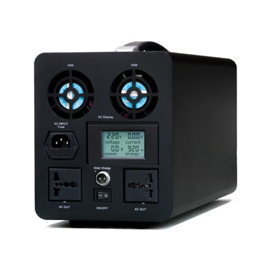 1000W Outdoor Power Station: Portable 1000Wh 12V 90Ah Lithium Battery with AC Charging, Solar, and Wind Charging Capabilities - Ideal for Camping
