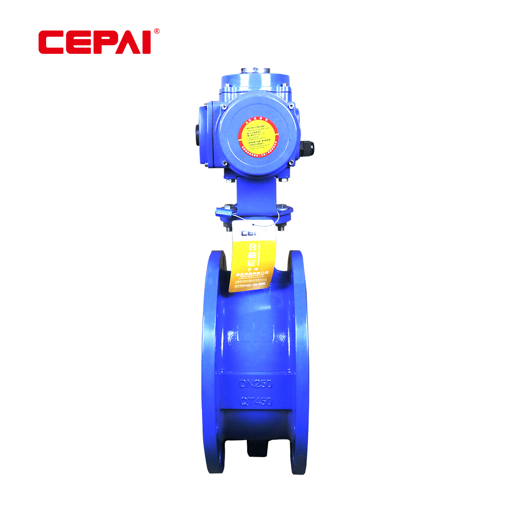 Electric Rubber Lined Butterfly Valve