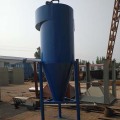 Centrifugal cyclone dust remover for industrial hot air