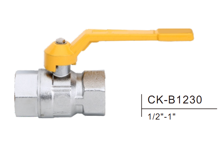 Válvula de bola de latón CK-B1230 1/2 "-1"