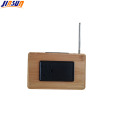 Smart FM-radio met Bamboo Led-klok