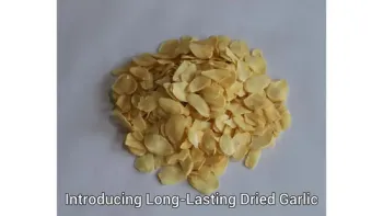 Natural Air Dried Dehydrated Garlic Slices