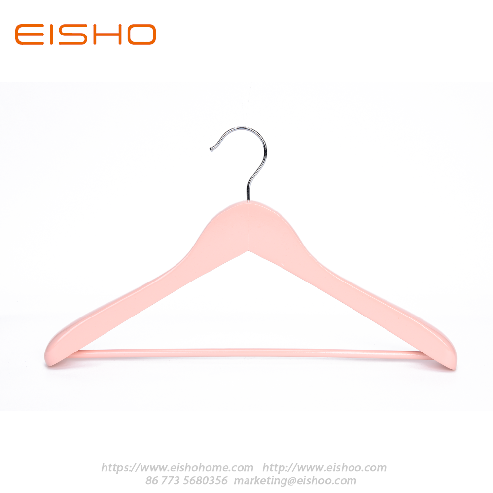 13 Wooden Coat Hanger Pink