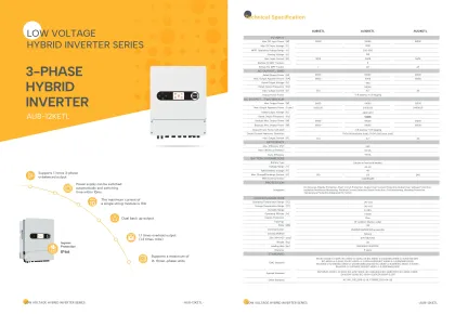 Low voltage three-phase Energy storage inverter