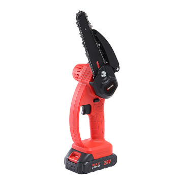 Cordless Rechargeable Handheld Chainsaw - Safety Mini Chain Saws Battery Powered (Made in China)
