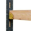 Bağlama Yuvalı E-Track Ahşap Kiriş Uç Soketi
