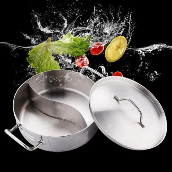 Stainless Steel Household Thick Hot Pot