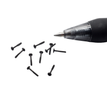 작은 헤드 크로스 슬롯 플랫 꼬리 CB0.6 로봇 브래킷 마이크로 나사