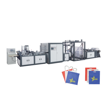 Fully Automatic Nonwoven Bag Making Machine with Online Handle Attachment