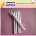 White Color Paraffin Wax Making Fluted Candle