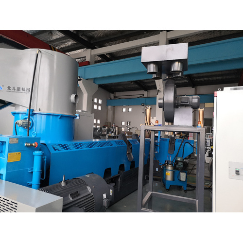 Máquina de granulación y reciclaje de plástico de LDPE de HDPE de residuos
