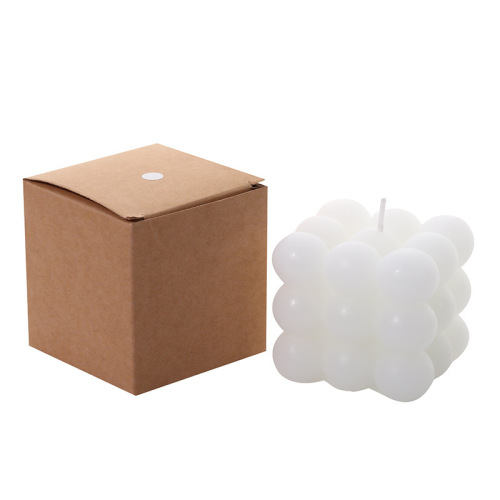 New Design Handmade Scented bubble Candle for home