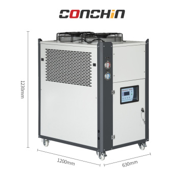 14.6kW צ'ילר מקורר אוויר כפול מאוורר