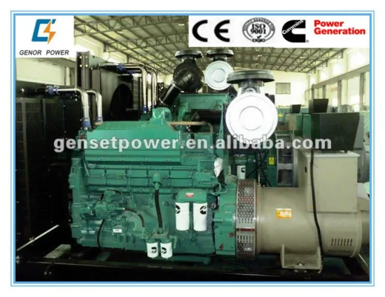 A.C.Synchronous 25KVA to 1250KVA diesel generator set With Cummins Engine