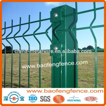 High Security Decorative Metal Welded Wire Mesh Galvanized PVC Coated Garden Fence Panel (Factory Exporter)