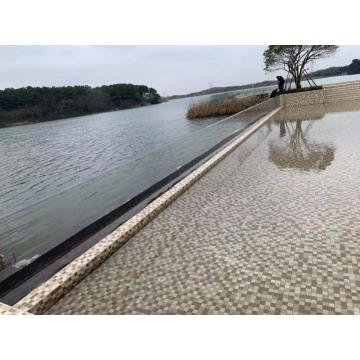 Painel de acrílico de Perspex do elenco transparente para piscina