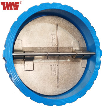 Diameter Besar Gelombang Besi Dual Dual Plate Valve DN700 DN800 PN10 EN558-1 Series