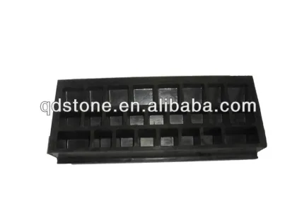 solid rubber step as a slope