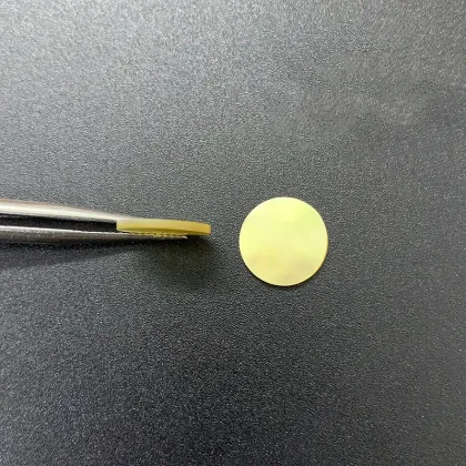 Wholesale Natural Yellow Shell Round Shell Pieces