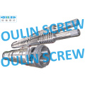 Cincinnati Cmt58 Twin Conical Screw and Barrel for PVC Sheet