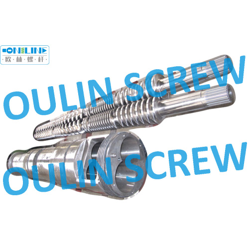 Cincinnati Cmt58 Twin Conical Screw and Barrel for PVC Sheet