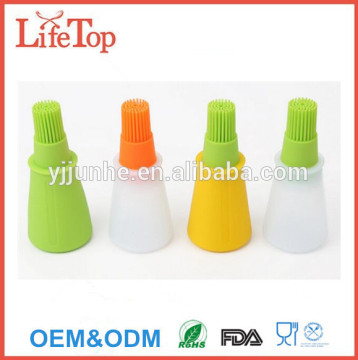 Heat Resistant Silicone Squeeze Basting Brush Oil Dispenser