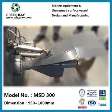MSD surface drive for high speed application surface piercing Propeller Thruster drive for Boat Vessel Ship Propulsion