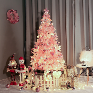 Encrypted Artificial Pink Christmas Tree - 120cm to 240cm